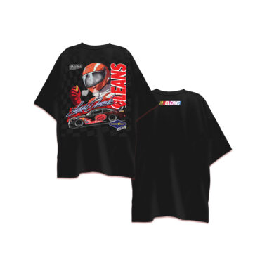 Cleans Racer Blk Tshirt