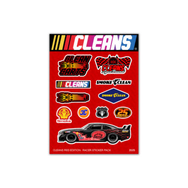 Cleans Racer Sticker Pack